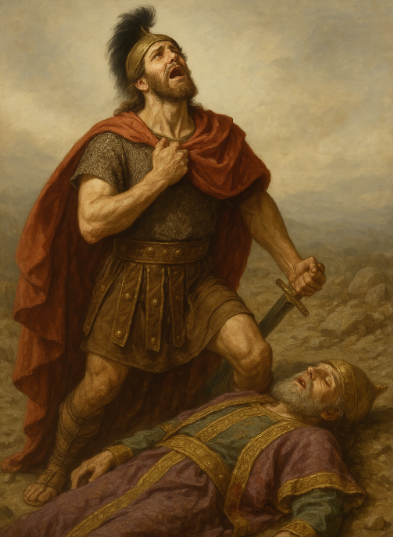 David Weeps Over Dead Saul